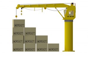 Jib overhead crane diagram