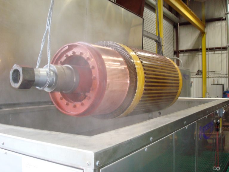 Ultrasonic Parts Cleaner at Electric Motor Repair Shop Knoxville, TN