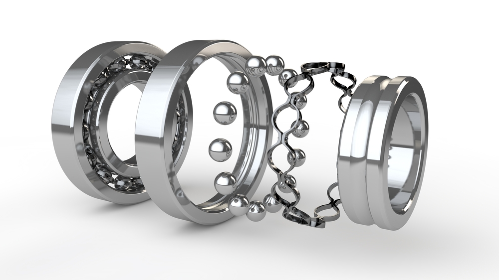 Diagram of a bearing for use in electric motor service in Knoxville, TN